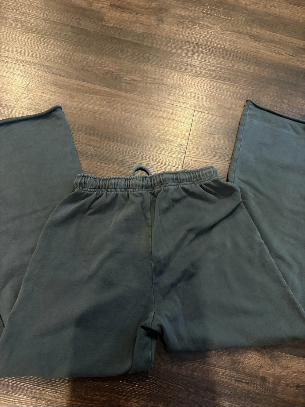 Zara Cotton Gray Pants for Women - Picture 4 of 4